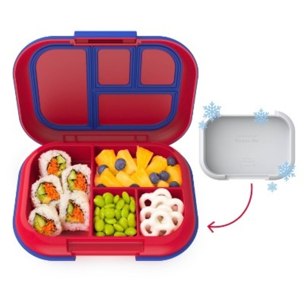 Kids Chill Red Leak-Proof Lunch Box - Picture 5 of 6